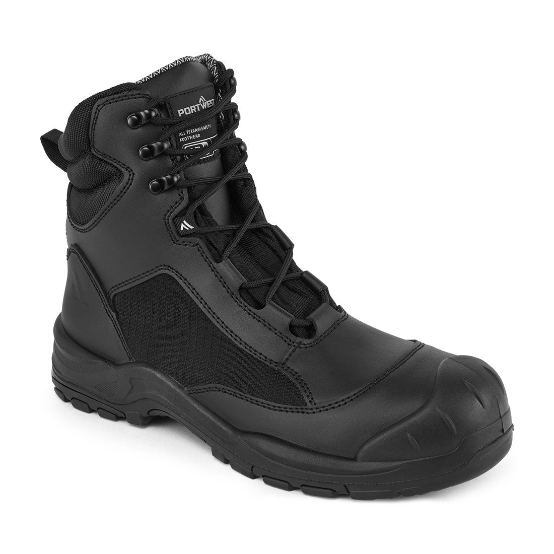 Patrouillen-Berufsstiefel O7S SR FO SC HRO - Schwarz (BKR)