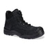 Stahlnubuk-Stiefelette S3 HRO SR FO SC - Schwarz (BKR)