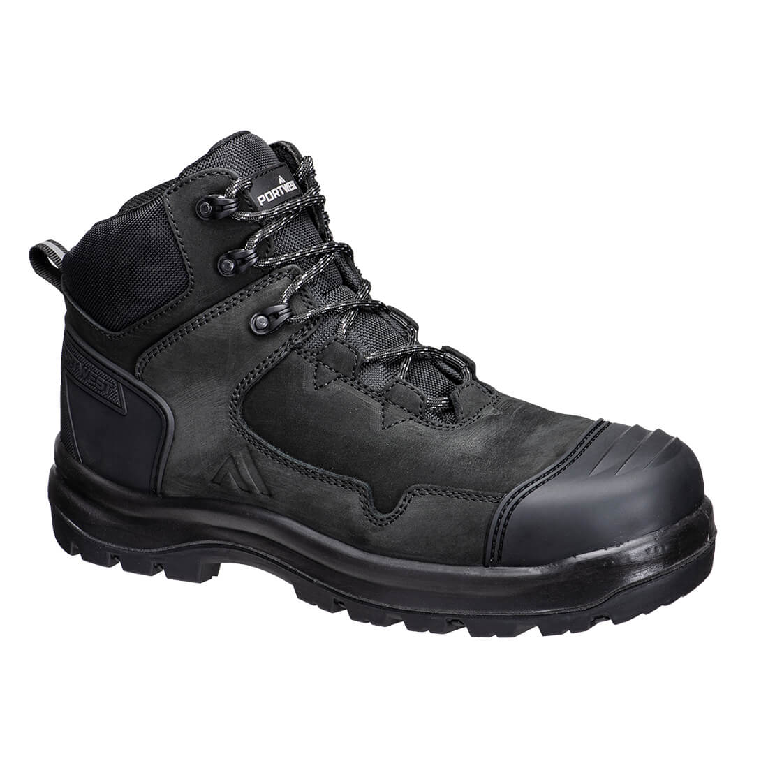 Wheat Apex Composite Mid Boot S3S HRO SR - Schwarz (BKR)