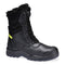 Stahl Leder Winterstiefel S3L SC HRO CI SR - Schwarz (BKR)