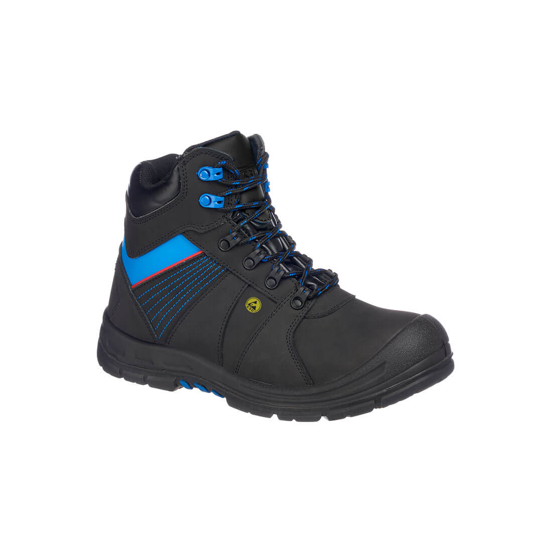 Portwest Compositelite Protector Sicherheitsschuh S3 ESD HRO - Schwarz/Blau (BKB)