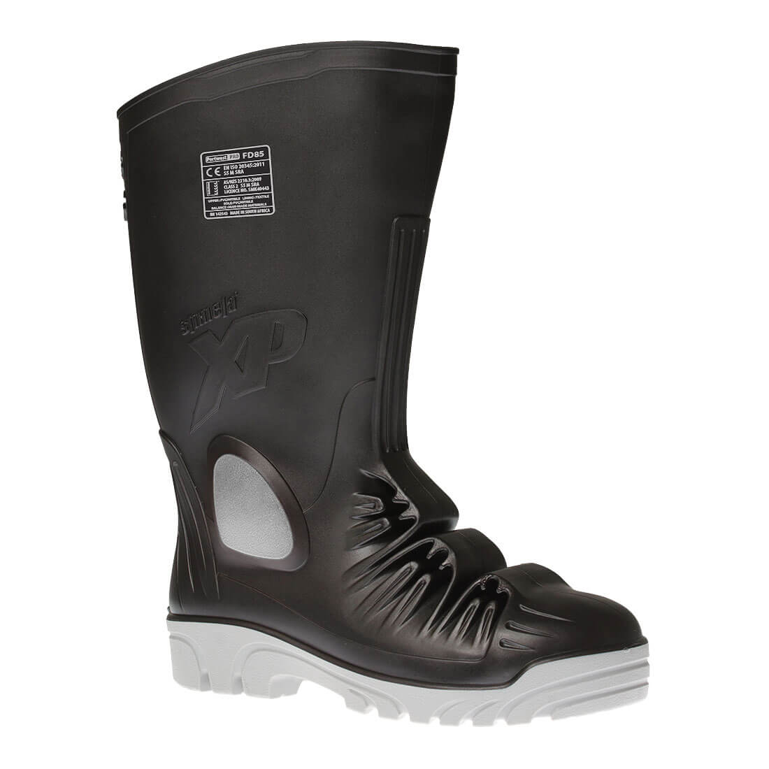 Portwest Mettamax Wellington Sicherheitsgummistiefel S5 M - Schwarz (BKR)