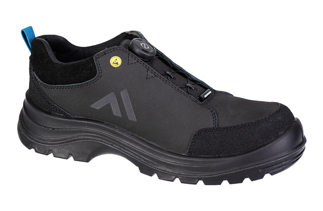 Ridge Composite Halbschuh S3S ESD SR FO - Schwarz/Blau (BKB)