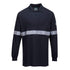 Modaflame Knit FR Poloshirt Langarm - Marine (NAR)