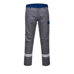 Bizflame Industry zweifarbige FR Bundhose - Grau (GRR)