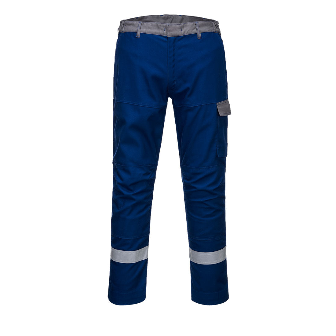 Bizflame Industry zweifarbige FR Bundhose - Royalblau (RBR)