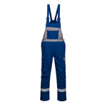 Bizflame Industry zweifarbige FR Latzhose - Royalblau (RBR)