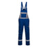 Bizflame Industry zweifarbige FR Latzhose - Royalblau (RBR)