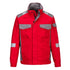 Bizflame Industry zweifarbige FR Jacke - Rot (RER)