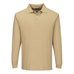 Modaflame Knit FR Poloshirt Langarm - Braun (TAR)