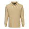 Modaflame Knit FR Poloshirt Langarm - Braun (TAR)
