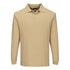 Modaflame Knit FR Poloshirt Langarm - Braun (TAR)