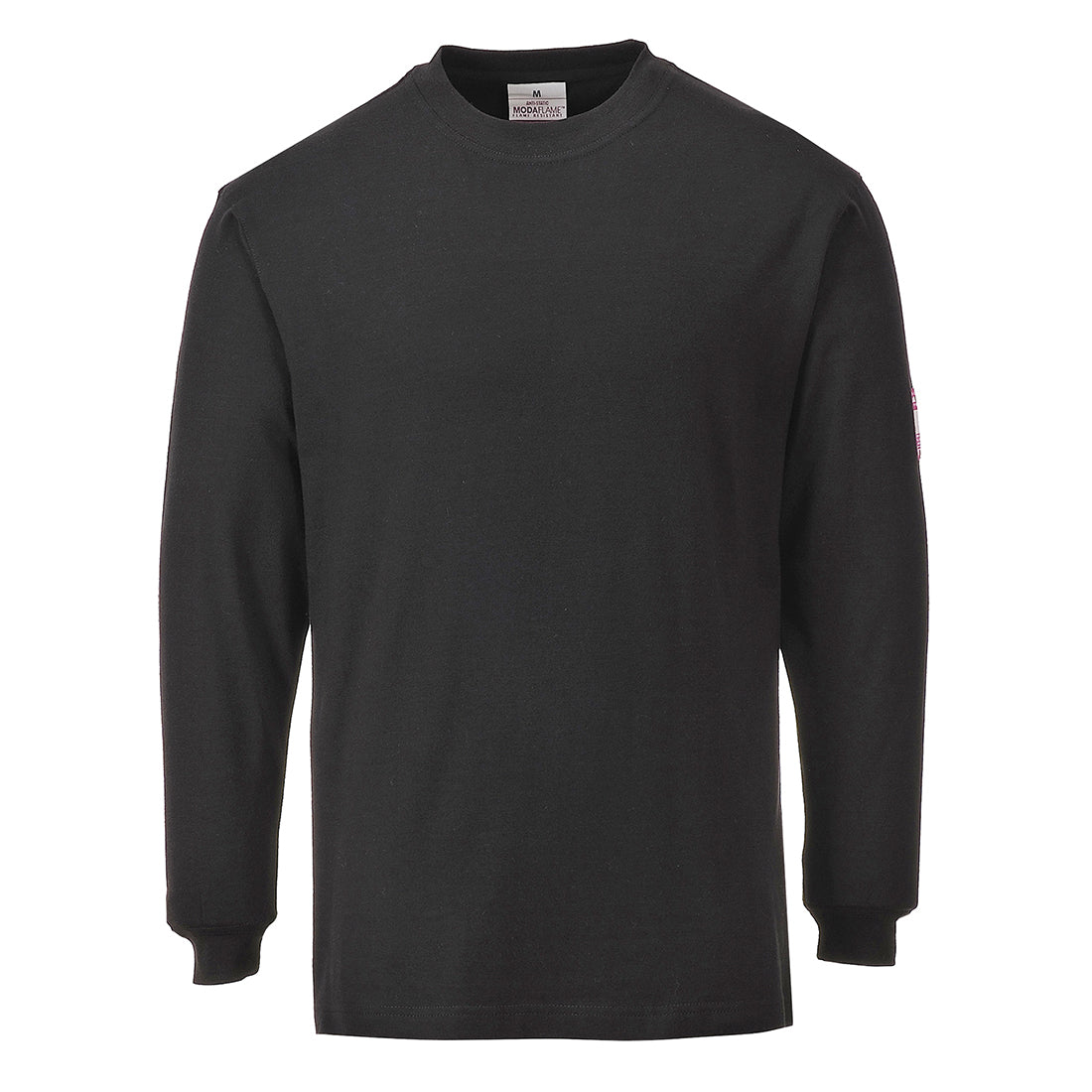 Modaflame Knit FR T-Shirt Langarm - Schwarz (BKR)