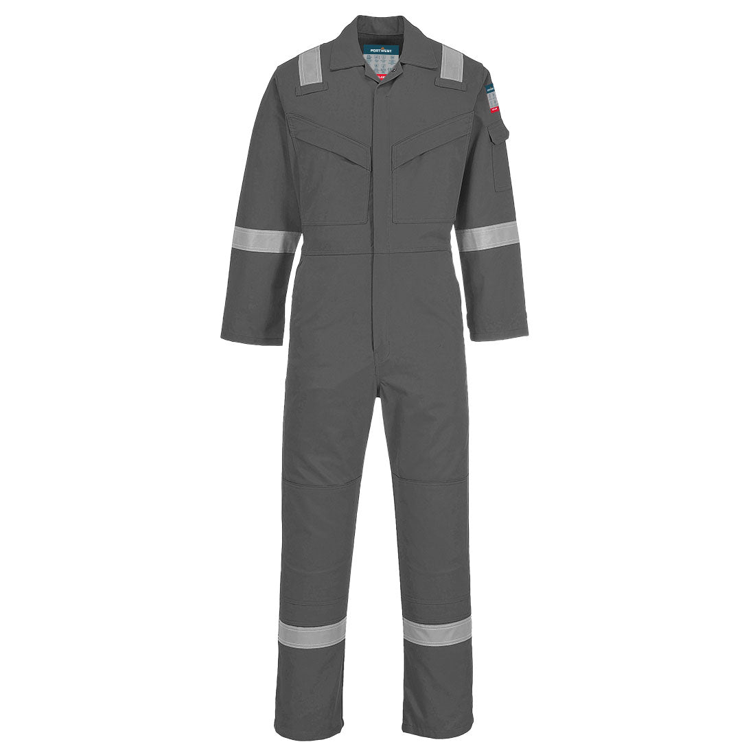 Bizflame Work Leichter FR Overall - Grau (GRR)