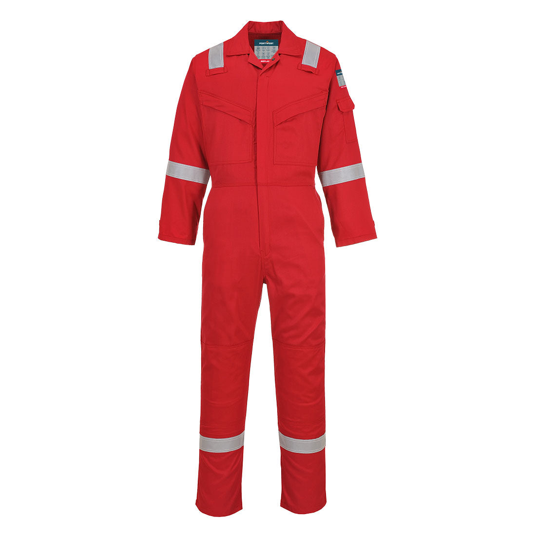 Bizflame Work Leichter FR Overall - Rot (RER)