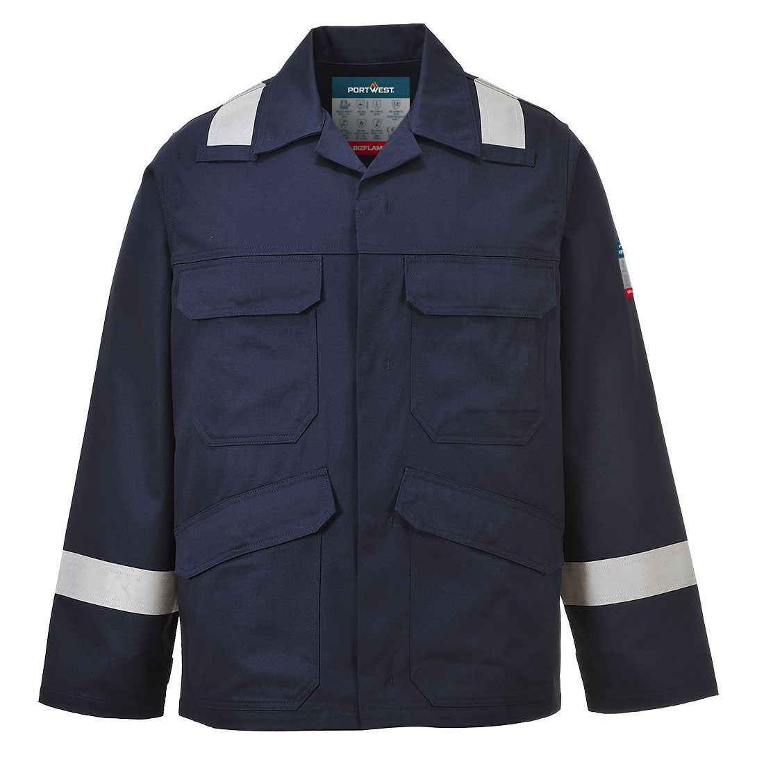 Bizflame Work FR Jacke - Marine (NAR)