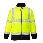 Antistatik Hi-Vis Fleecejacke - Gelb (YER)