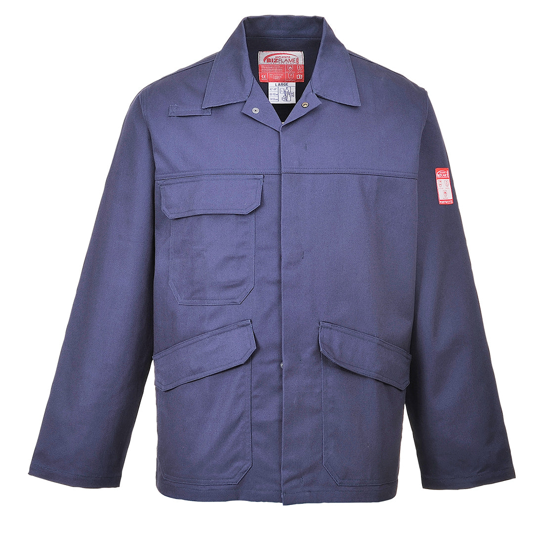 Bizflame Work Jacket - Marine (NAR)