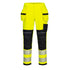 PW3 Modaflame Work Hi-Vis FR Bundhose mit Holstertaschen - Gelb/Schwarz (YBR)