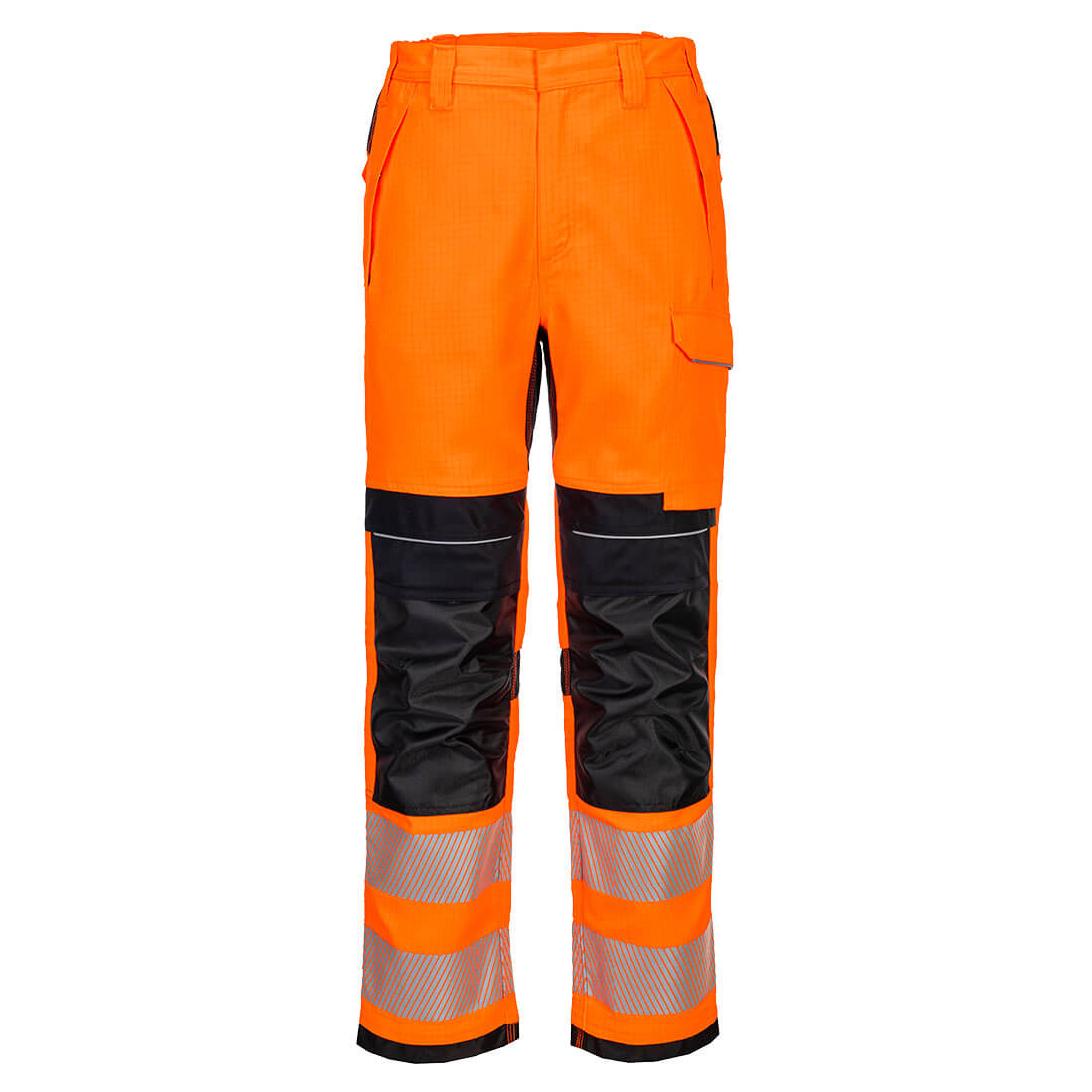 PW3 Modaflame Work HVO Multinorm FR Bundhose - Orange/Schwarz (OBR)
