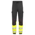 PW3 Modaflame Hi-Vis FR Jogger Klasse 1 - Schwarz/Gelb (BKY)