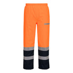 Bizflame Rain+ Hi-Vis Multi-Norm Kontrast FR Winterhose - Orange/Marine (ONR)