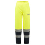 Bizflame Rain+ Hi-Vis Multi-Norm Kontrast FR Winterhose - Gelb/Marine (YNR)