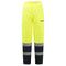 Bizflame Rain+ Hi-Vis Multi-Norm Kontrast FR Winterhose - Gelb/Marine (YNR)