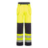 Bizflame Work Hi-Vis Kontrast FR Bundhose mit Holstertaschen - Gelb/Marine (YNR)