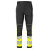 PW3 Modaflame Work Hi-Vis FR Bundhose Klasse 1 - Gelb/Schwarz (YBR)