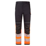 PW3 Modaflame Work HVO FR Bundhose Klasse 1 - Orange/Schwarz (OBR)