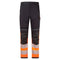 PW3 Modaflame Work HVO FR Bundhose Klasse 1 - Orange/Schwarz (OBR)
