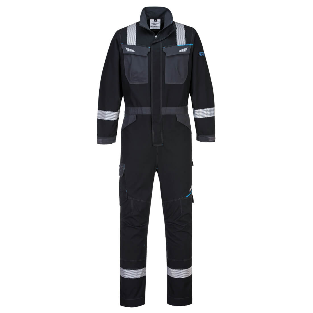 WX3 Modaflame Work FR Overall - Schwarz (BKR)