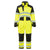 PW3 Modaflame Rain+ Hi-Vis Multi-Norm FR Winteroverall - Gelb/Schwarz (YBR)