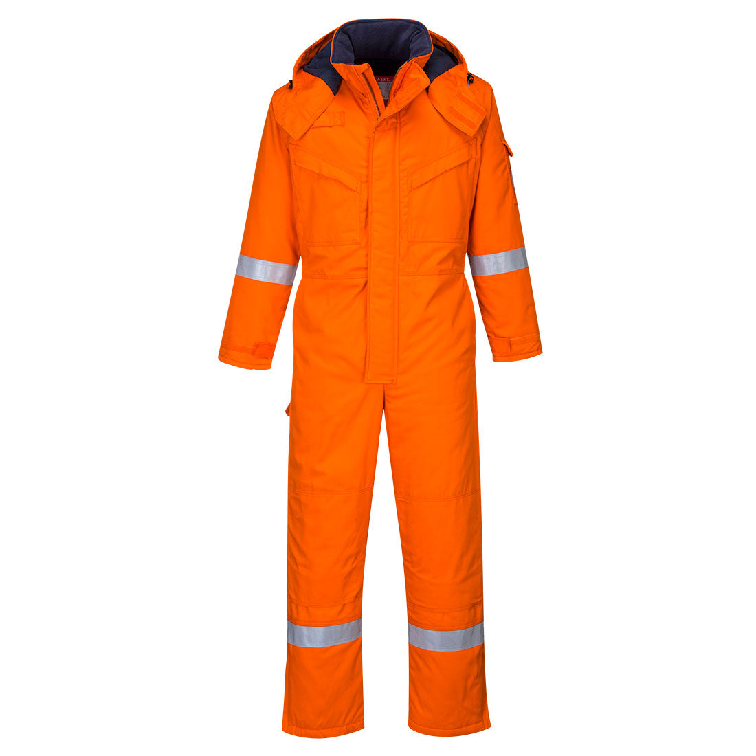 Bizflame Work gefütterter FR Winteroverall - Orange (ORR)