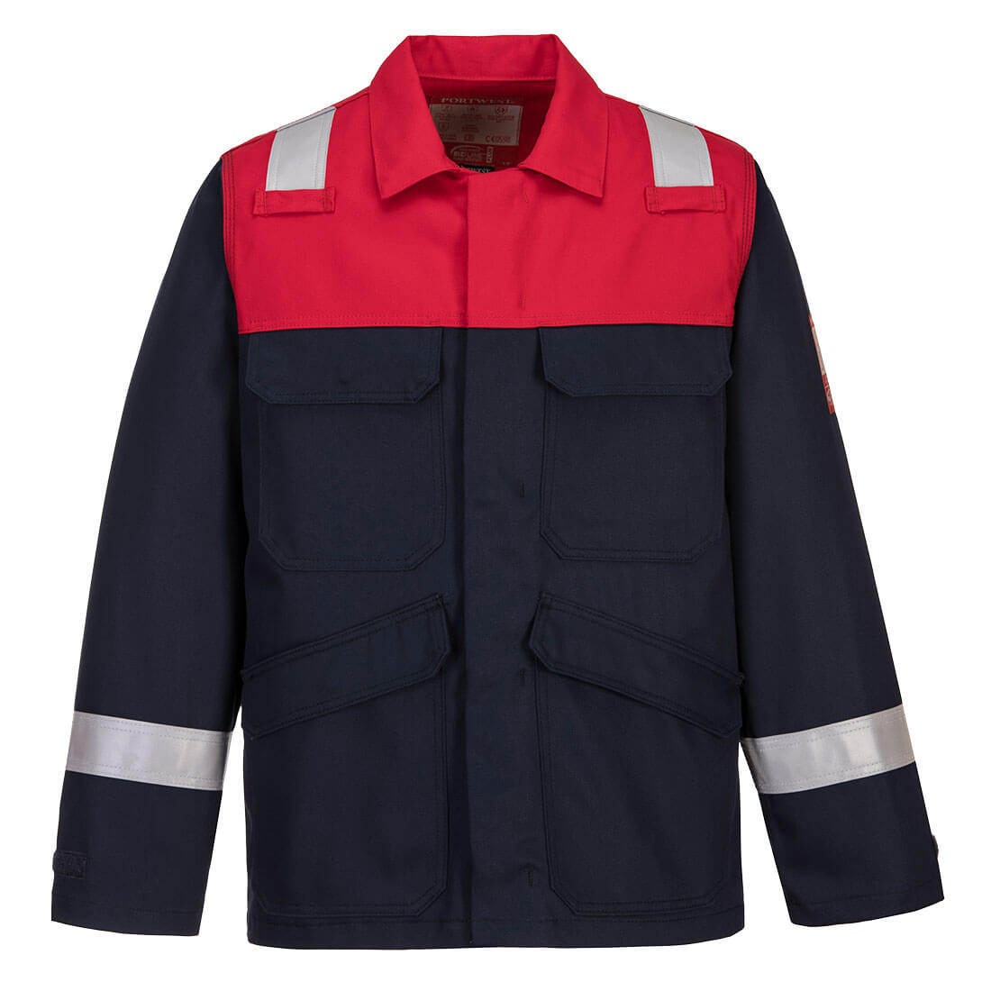 Bizflame Work zweifarbige FR Jacke - Marine (NAR)