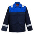 Bizflame Work zweifarbige FR Jacke - Marine/Royal (NRR)