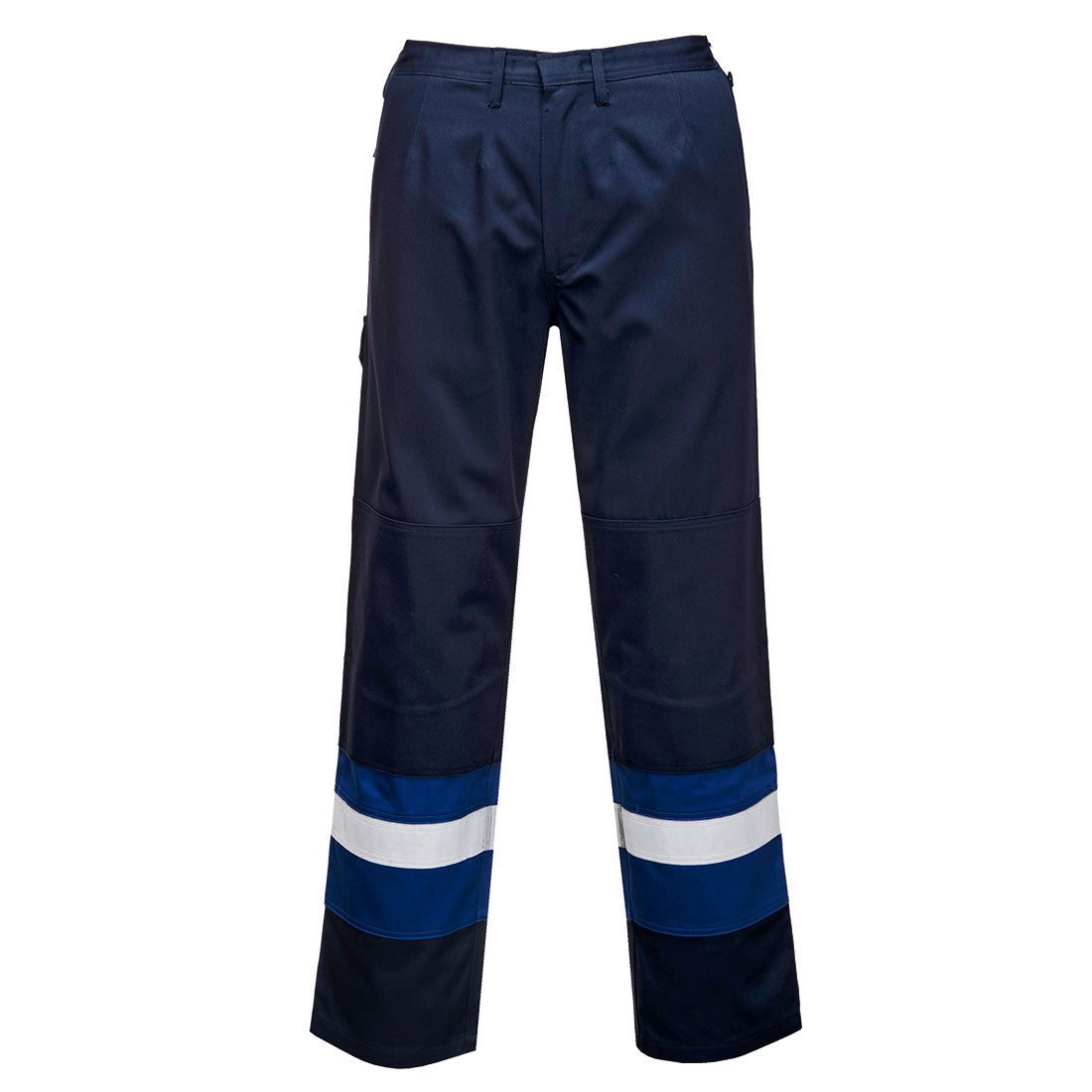 Bizflame Work zweifarbige FR Bundhose - Marine/Royal (NRR)
