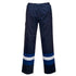 Bizflame Work zweifarbige FR Bundhose - Marine/Royal (NRR)
