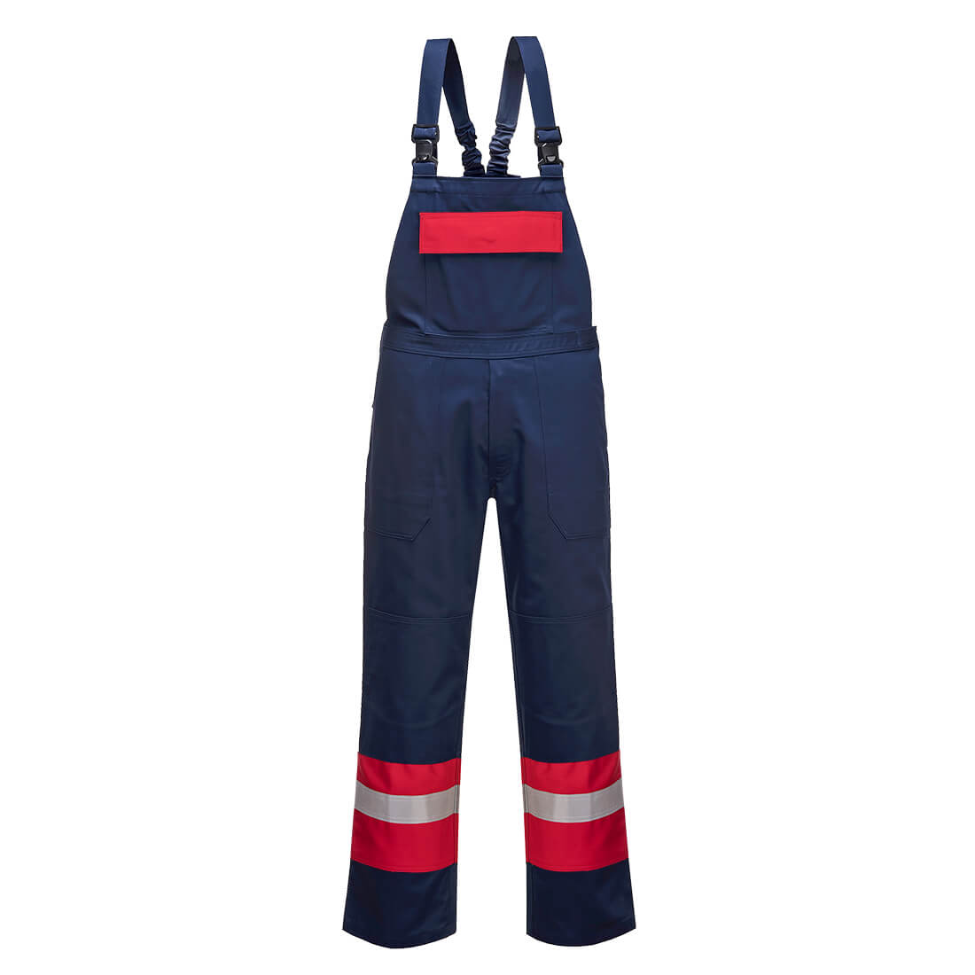 Bizflame Work zweifarbige FR Latzhose - Marine (NAR)