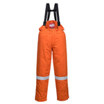 Flammhemmende Antistatik Winterlatzhose - Orange (ORR)