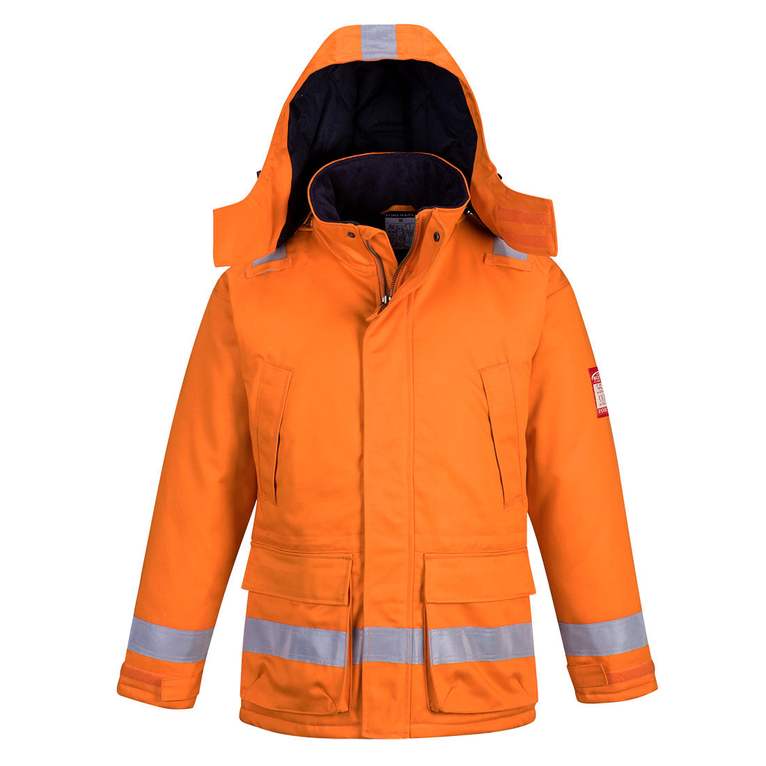 Bizflame Work FR gefütterte Winterjacke - Orange (ORR)