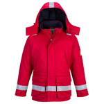Bizflame Work FR gefütterte Winterjacke - Rot (RER)