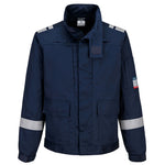 Bizflame Work Leichte FR Jacke mit Stretcheinsätzen - Marine (NAR)