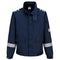 Bizflame Work Leichte FR Jacke mit Stretcheinsätzen - Marine (NAR)
