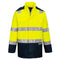 Bizflame Rain+ Hi-Vis Multinorm Kontrast FR Jacke - Gelb/Marine (YNR)