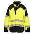 PW3 Modaflame Rain+ Hi-Vis Winterjacke - Gelb/Schwarz (YBR)