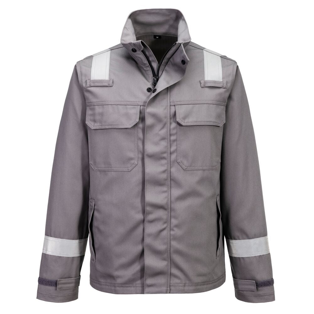 Bizflame Work+ FR Bundjacke - Grau (GRR)