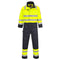 Bizflame Work Hi-Vis Multinorm Kontrast FR Overall - Gelb/Marine (YNR)