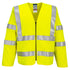 Bizflame Hi-Vis FR Langarmweste mit Reißverschluss - Gelb (YER)